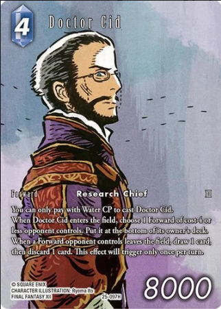 Doctor Cid — Final Fantasy TCG