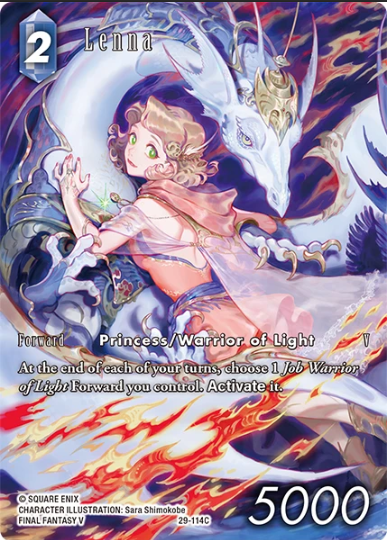 Lenna — Final Fantasy TCG
