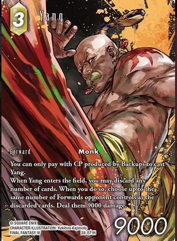 Yang — Final Fantasy TCG